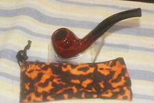 Angelo RDMA Bent  Briar Estate Pipe 5 1/4" Inch long Tobacco Smoking "NEW"