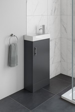 400mm Cloakroom Vanity Unit