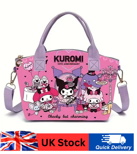 Sanrio plush bag kuromi - plush,