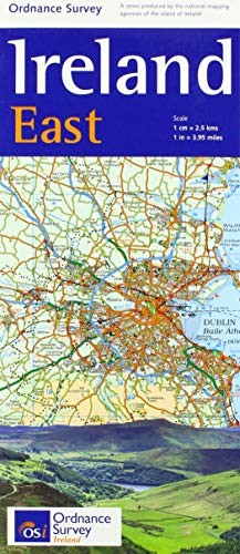 Ireland east holiday map - map, |