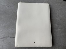 RARE MONTBLANC BOHEME WHITE LARGE NOTEPAD HOLDER