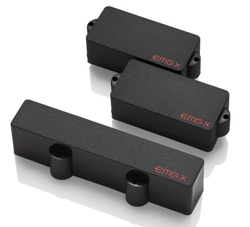 Emg set active bass - active, pj
