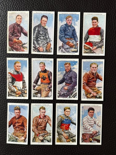 Cigarette cards speedway - 12,