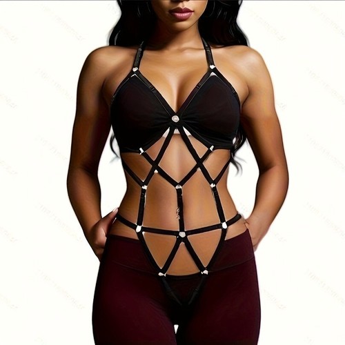 Women harness cupless bra - women,