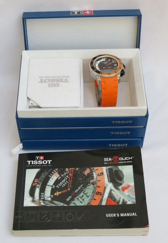Tissot men sea touch dive - tissot,