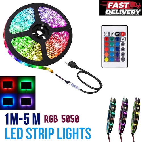 Usb led strip lights colour - usb,
