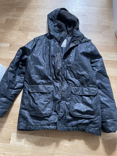Divided men black parka - black,