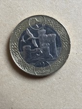 2021 Isle of Man Tower of Refuge £2 Coin, Circulated, IOM Post Office