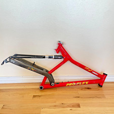 Vintage Pro Flex 857 Expert Full Sus Mountain Bike Frame 20" Carbon Risse Shock