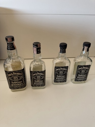 Jack daniels vintage bottles - vintage,