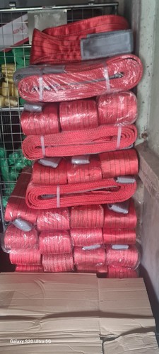 Orange duplex web slings ton - orange,
