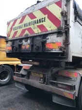 White full spec tarmac skip, Multi lift equipment, fly sheet system and Volvo