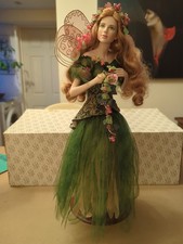 Franklin Heiroom  Titania Fairy Queen  Porcelain Doll  Midsummer Nights Dream