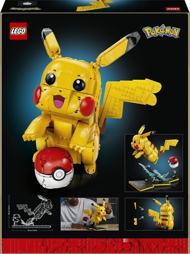 Lego pikachu poké ball - pikachu,