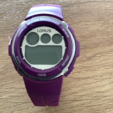 Lorus sports digital - lorus, purple