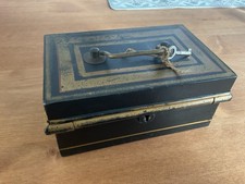Medium vintage cash tin - vintage, with