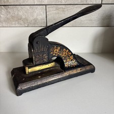 Antique Cast Iron Embossing