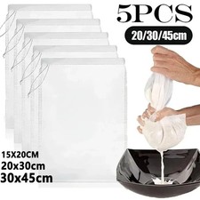 Reusable Nut Milk Bag Strainer Nylon Cheesecloth Fine Mesh Filter for Food