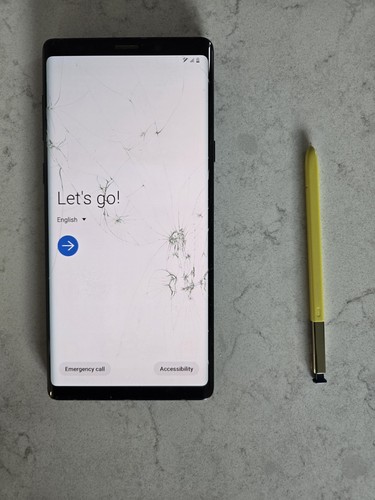 Smashed screen samsung galaxy - smashed,