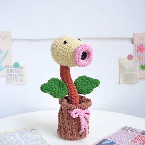 Handmade crochet pea - crochet, shooter