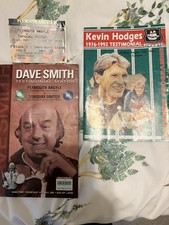 2 Testimonial Progs Held Plymouth - Dave Smith 2004(plus Ticket) & Kevin Hodges