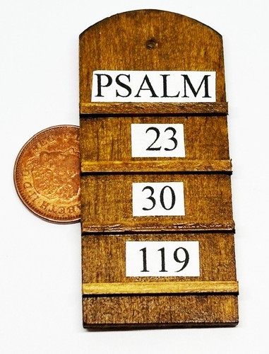 Dolls house church psalms - house,