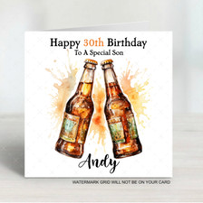 Personalised beer birthday - personalised,