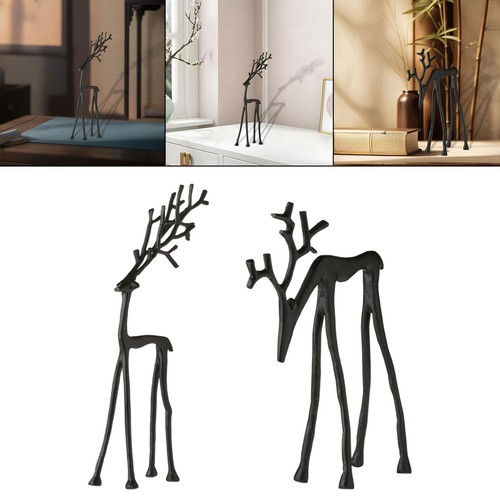 Deer figurine ornaments - figurine,