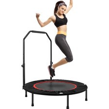 Foldable fitness trampoline - foldable,