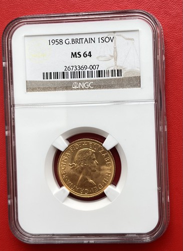 1958 ngc ms64 - 1958,