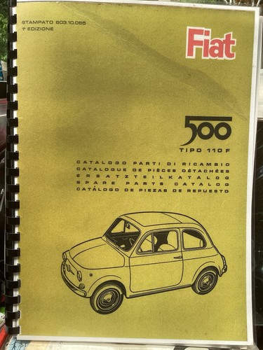 Fiat 500f classic spare parts - fiat,