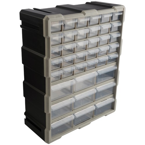 Drawer plastic small parts - 39-drawer,