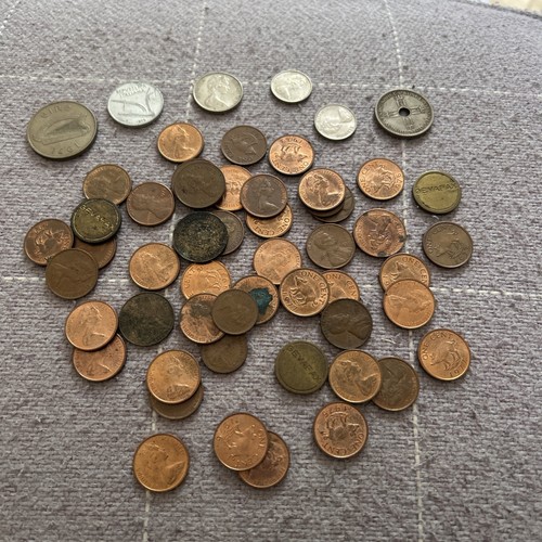Collection mixed coins - of,