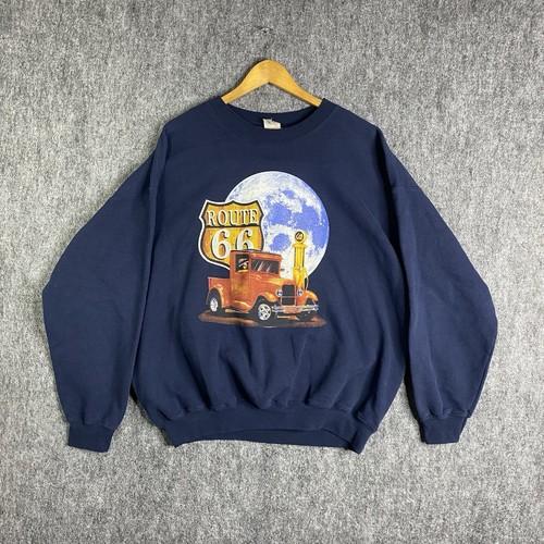 Vintage route mens - route, sweater