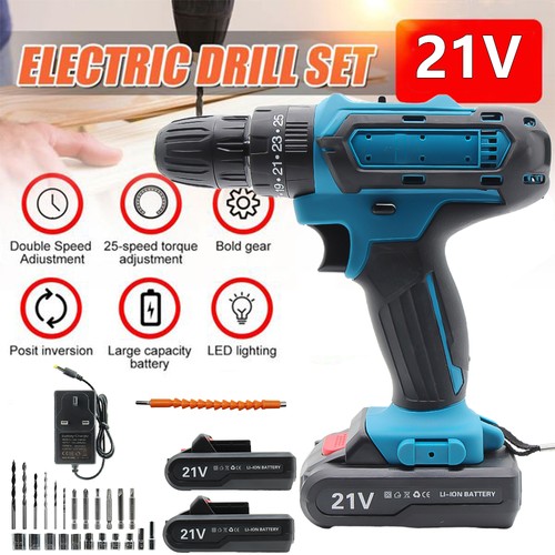21v 1000n cordless - 21v, drill