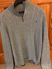 Ralph Lauren Half Zip Cable