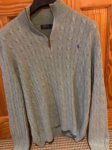 Ralph lauren half zip cable - ralph,