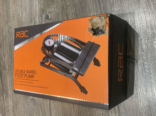 Rac double barrel - foot, pump