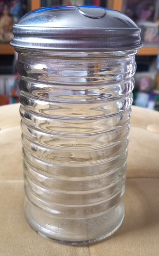 Vintage large pressed - vintage, glass