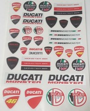 Motorcycle Sticker Decal Sheet