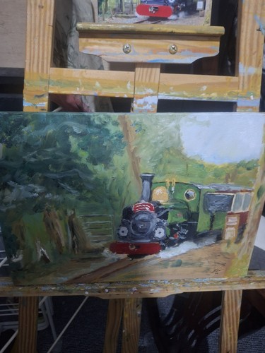 Original oil painting linda - original,
