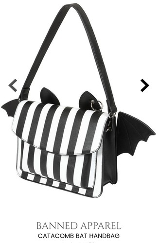 Bnwt banned catacomb bat bag - banned,