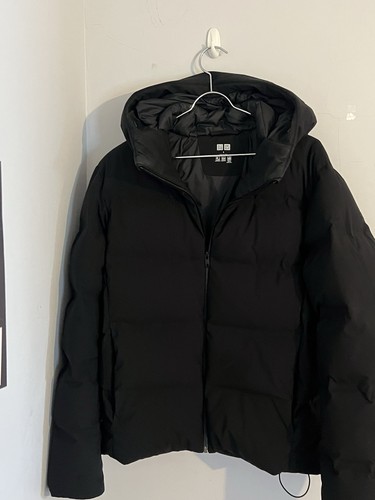 Uniqlo black puffer - uniqlo, jacket