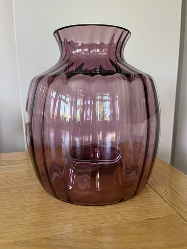 Dartington glass purple - glass,