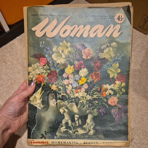 Magazine woman july 1956 - woman,