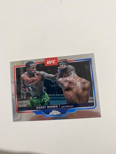 2025 topps chrome ufc base - chrome,