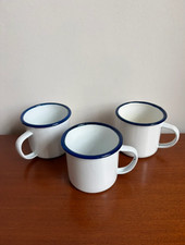 Vintage White & Blue