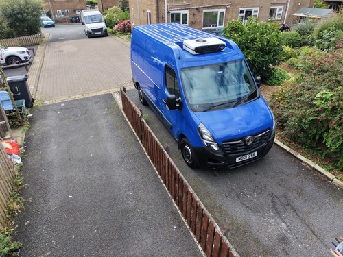 Movano fridge van - movano,