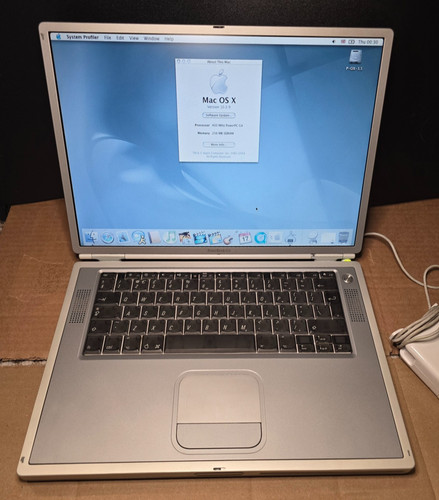 Apple powerbook titanium - powerbook,
