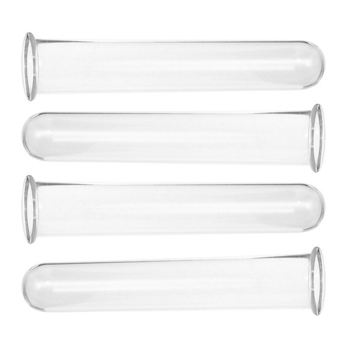 4pcs clear glass propagation - clear,